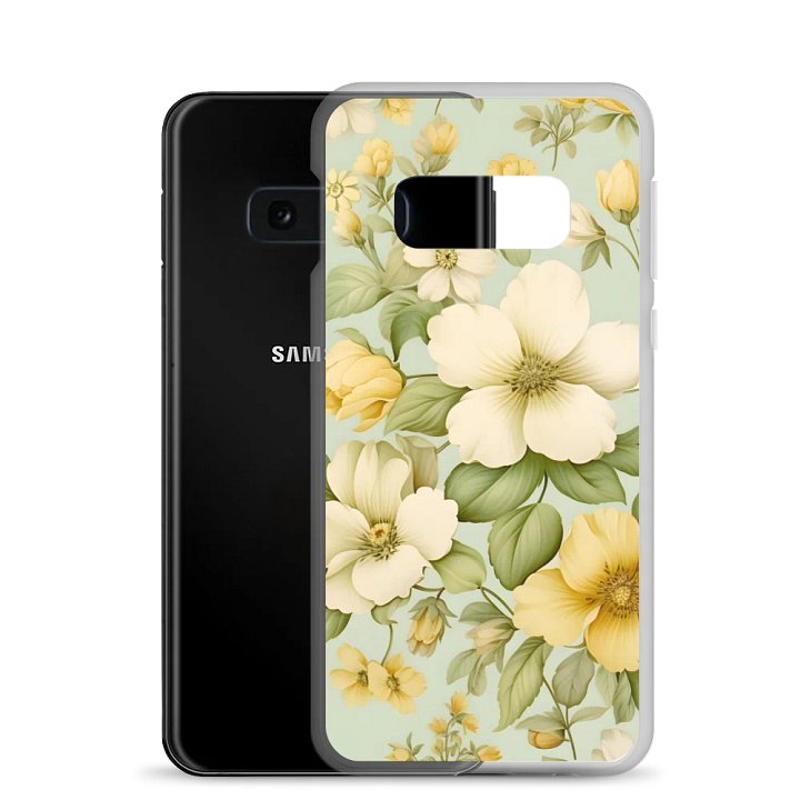 Elegant Floral Samsung® Clear Case product image (24)