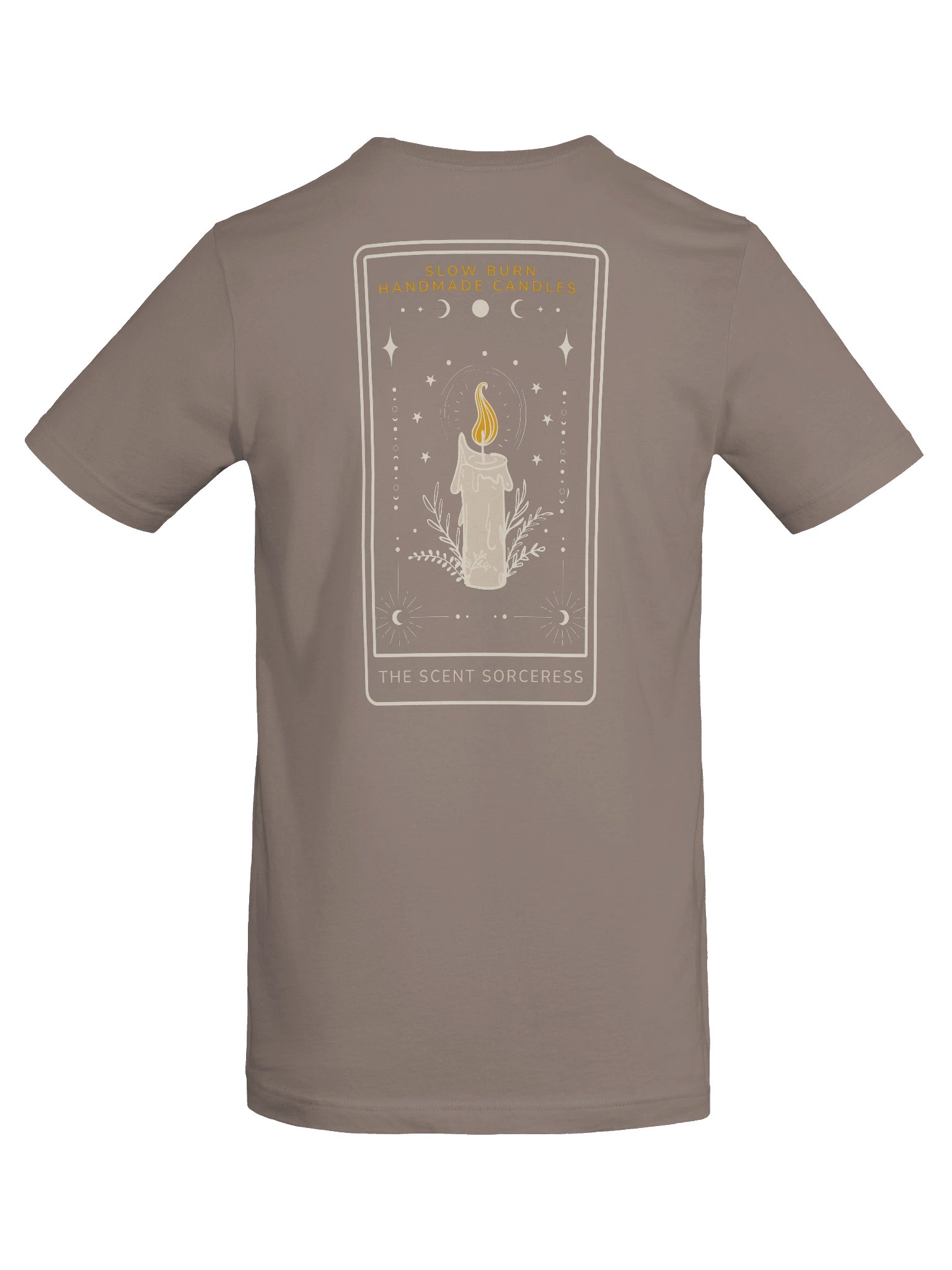 Slow Burn Candle Lover Tee with Tarot Back product image (97)
