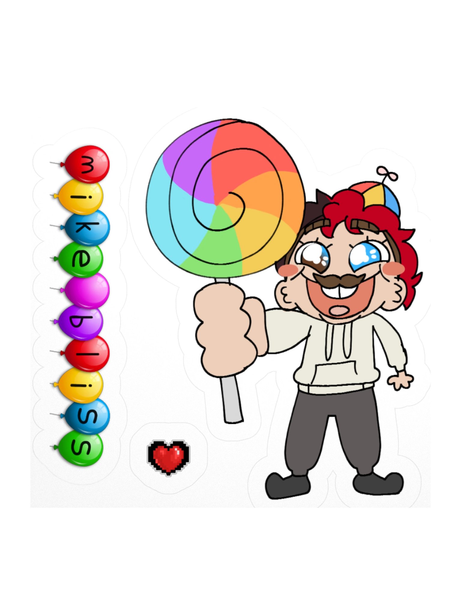 mike bliss - silly sticker product image (1)
