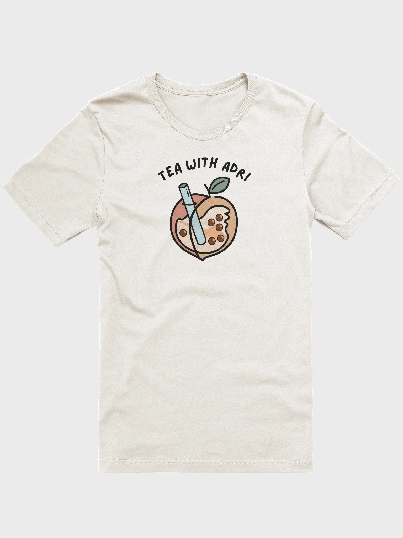Peachy Boba T-Shirt (Light Edition) product image (1)