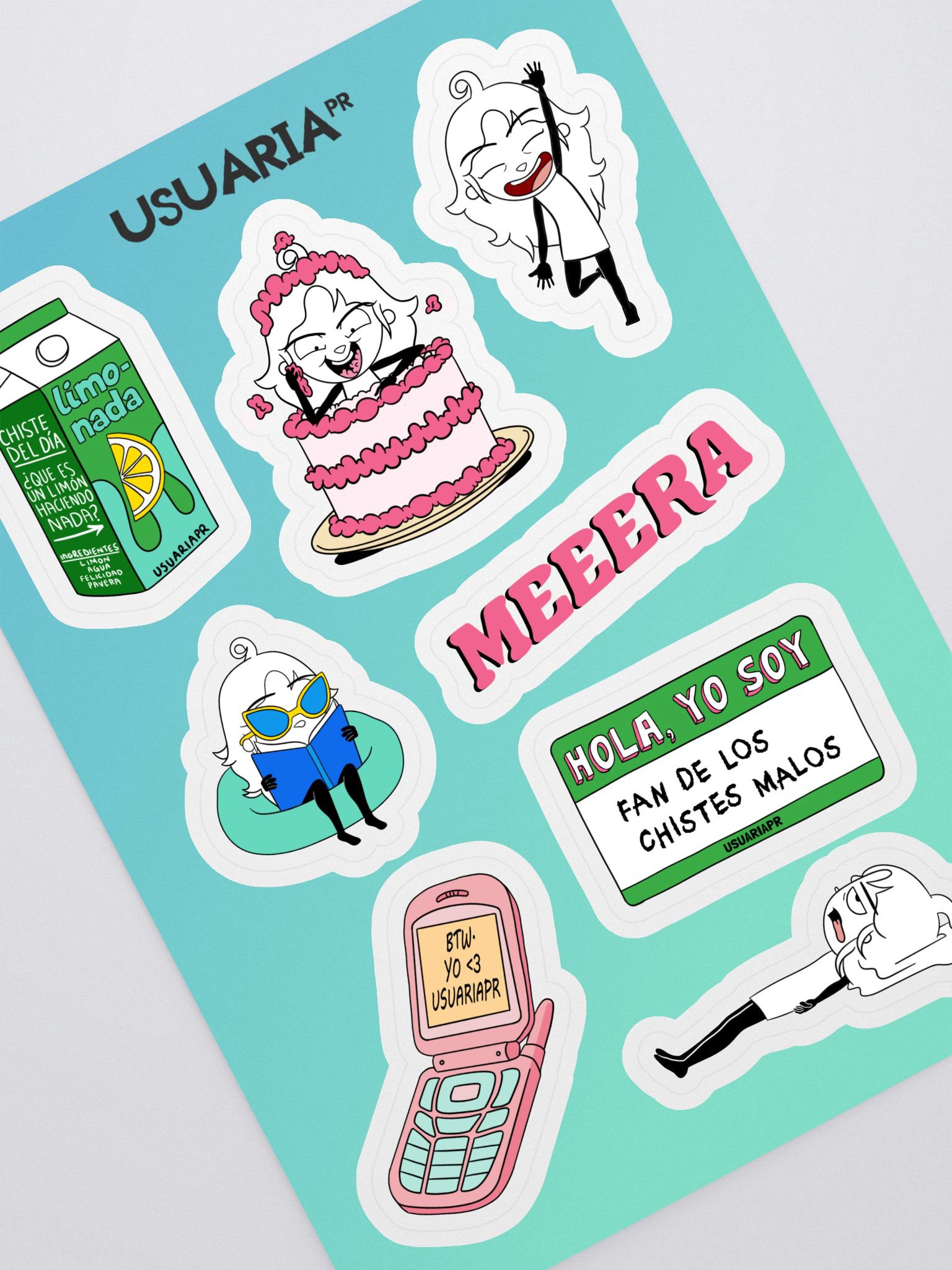 Usuariapr Sticker Sheet 2 product image (2)