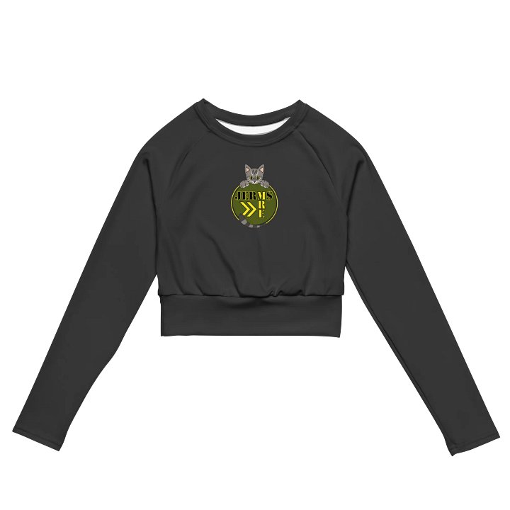 JermsMRE Ration Kitty Long Sleeve Crop Top product image (2)