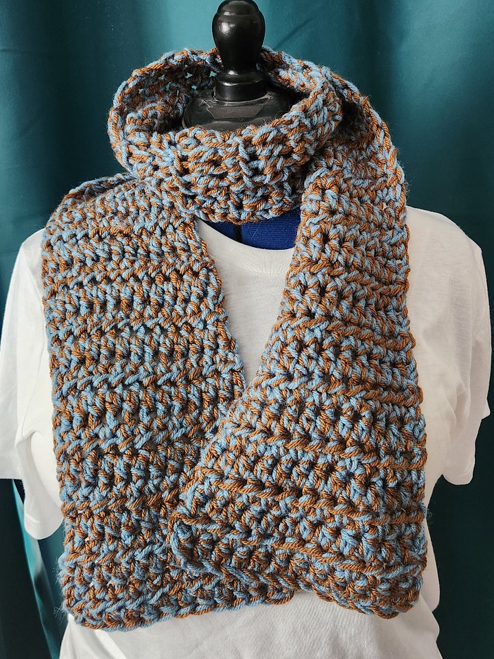 Sandy Beach Scarf (no fringe) product image (1)