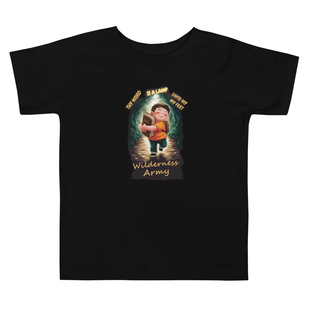 Wilderness Army Thy Word My Lamp Toddler Tee product image (4)