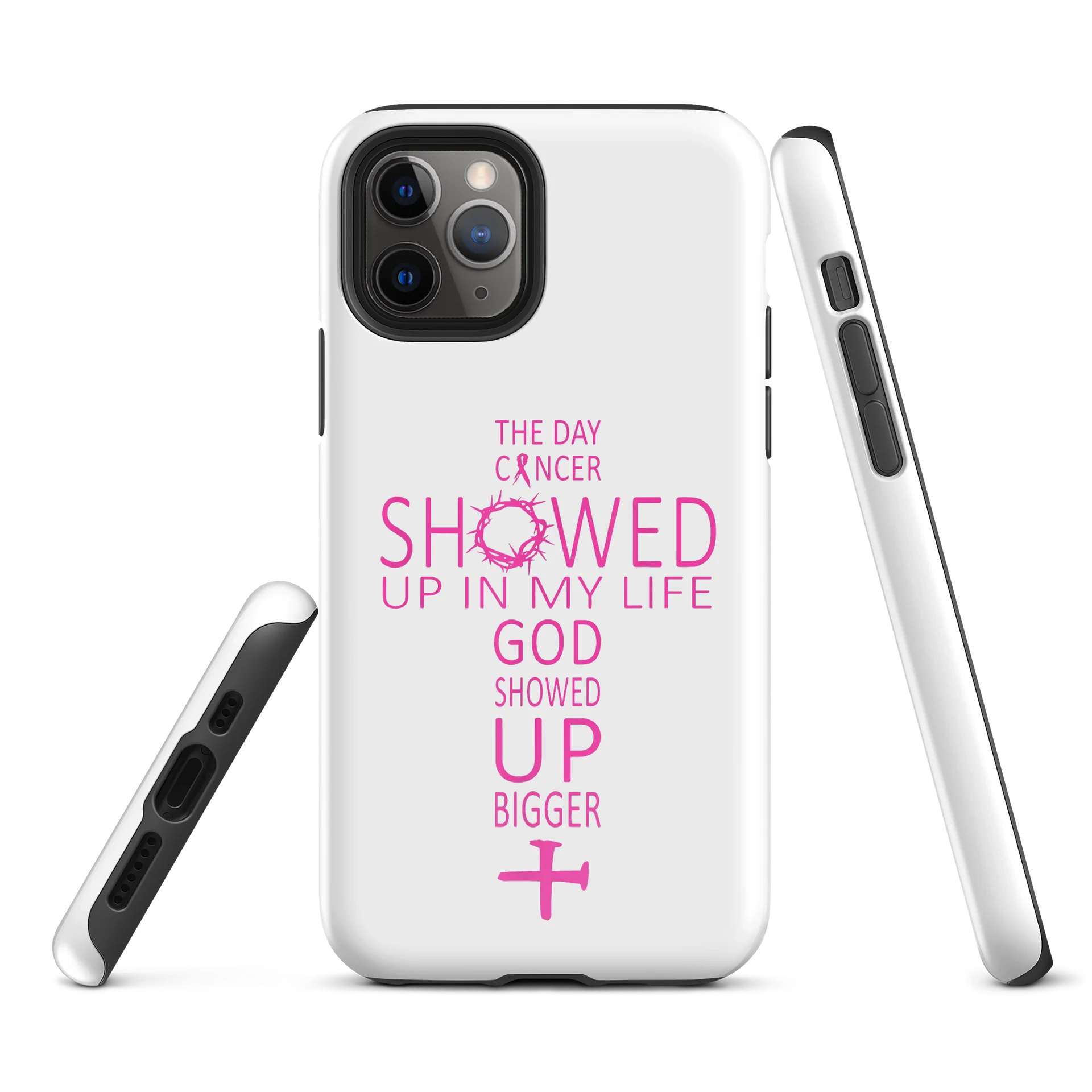 Inspiring Breast Cancer Awareness Phone Case - Faith & Hope Design product image (3)
