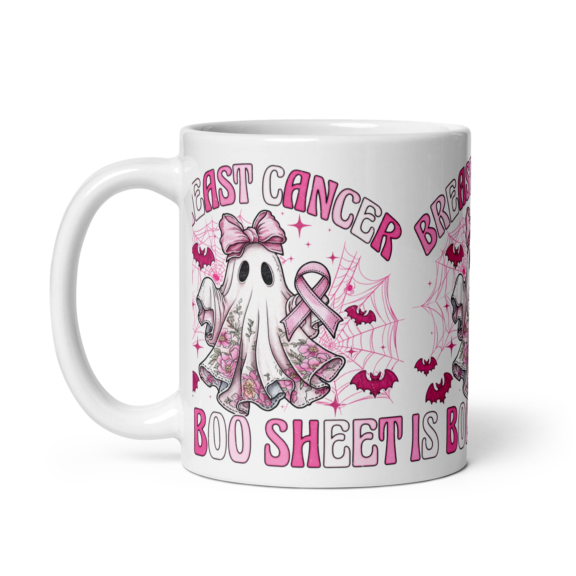Breast Cancer Is Boo Sheet mug product image (4)
