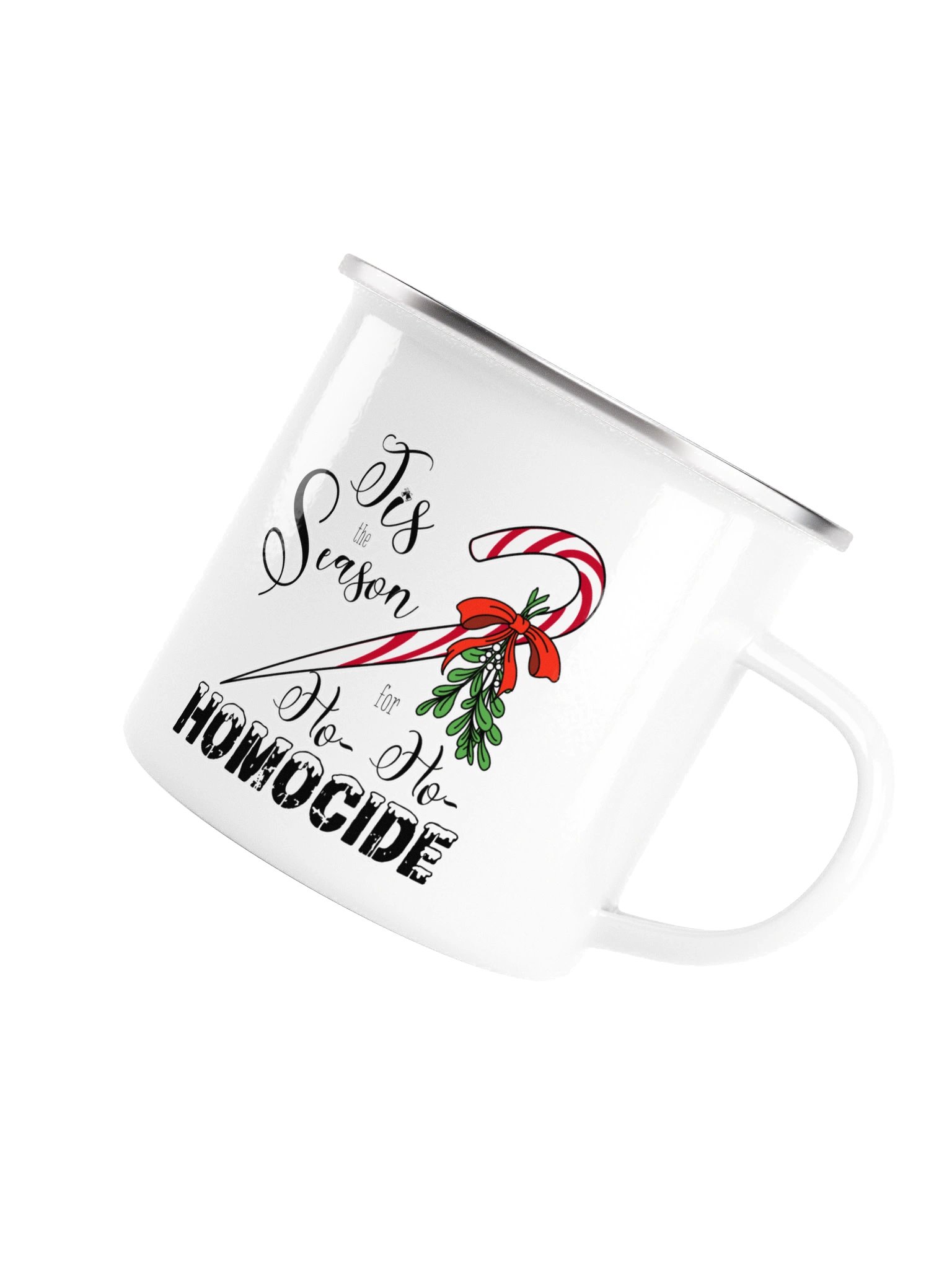 Ho Ho Homicide Enamel Mug product image (5)