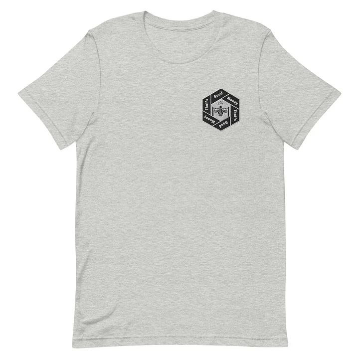 That's Good Money Embroidered Shirt - Gray product image (1)