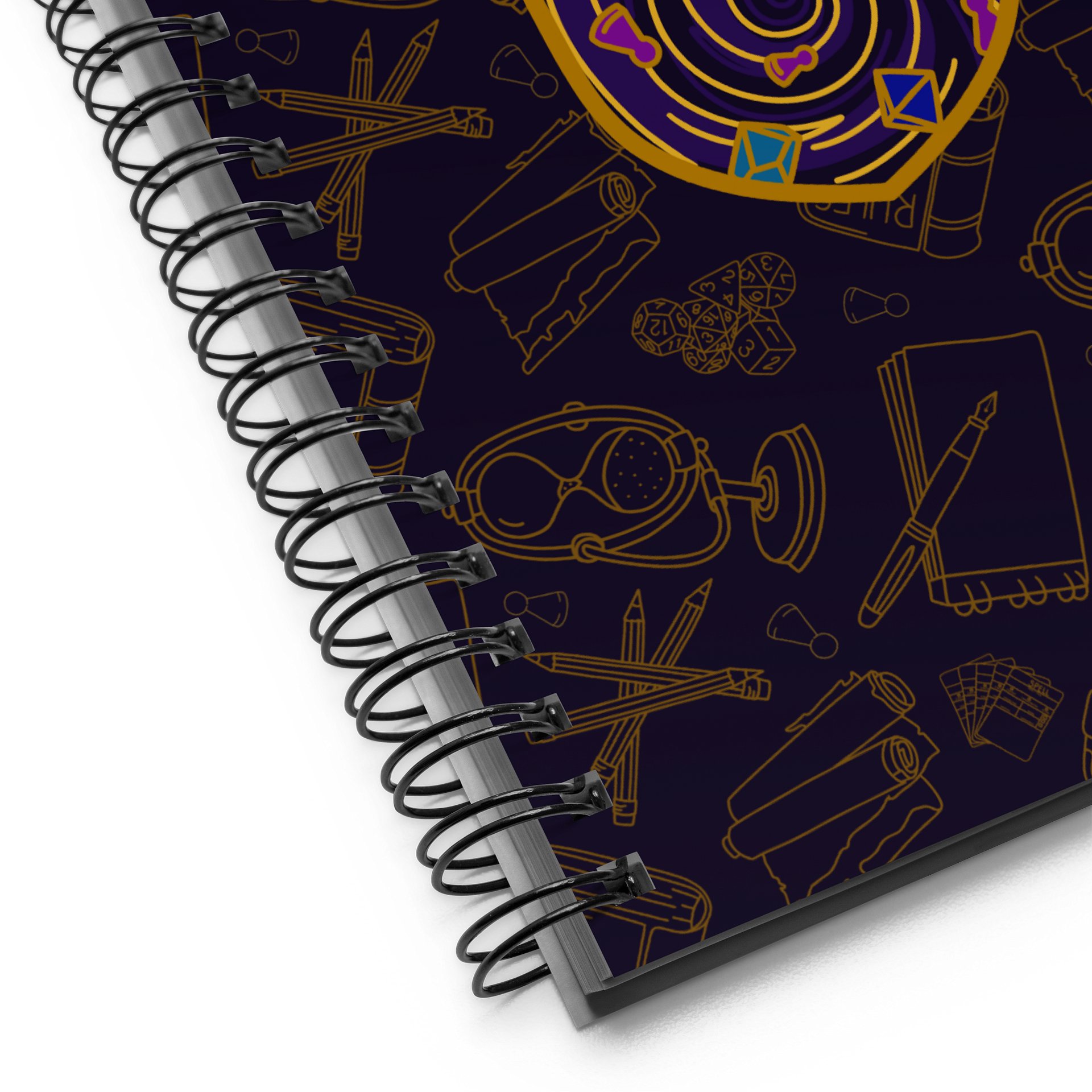 Dungeon Master Sprial Bound Notebook product image (3)