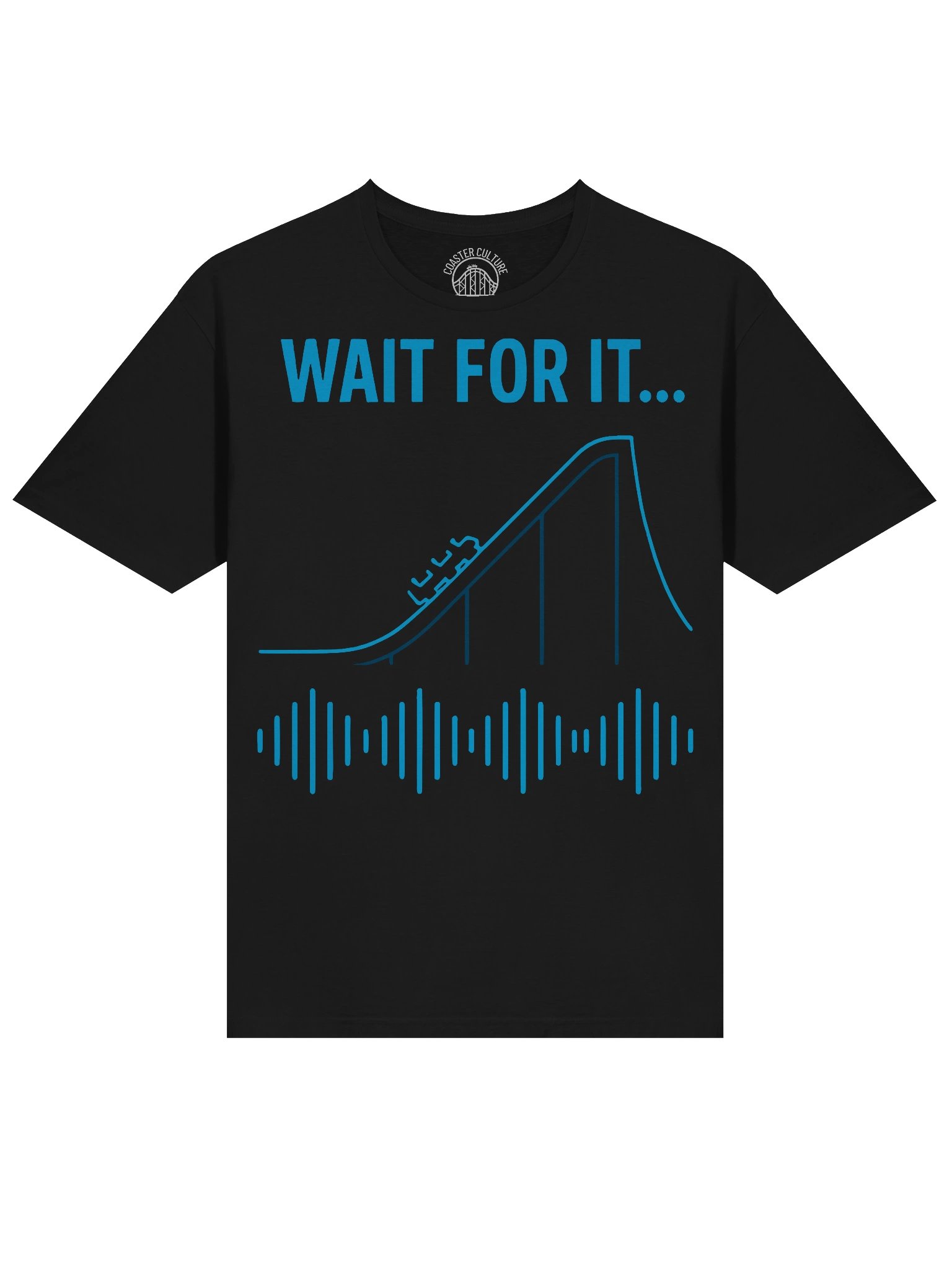 Wait For It Roller Coaster T‑Shirt – Thrill Ride Tee for Theme Park Fans & Coaster Enthusiasts product image (2)