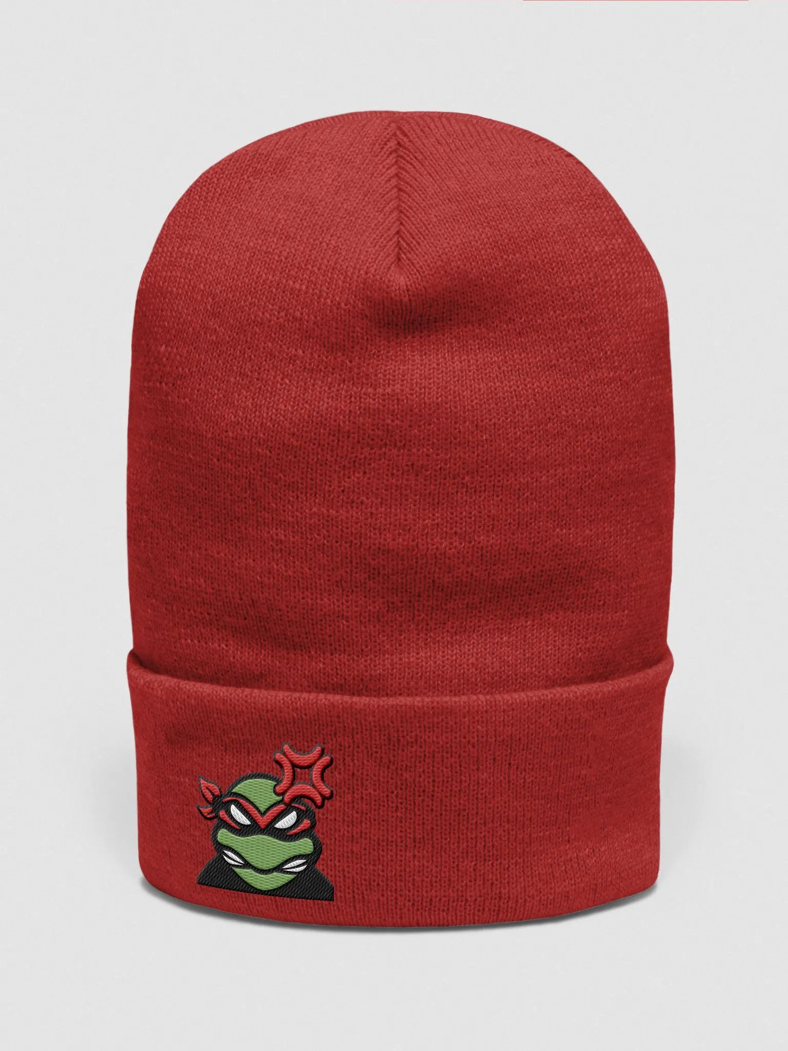 Angry Raph Cuffed Beanie product image (1)