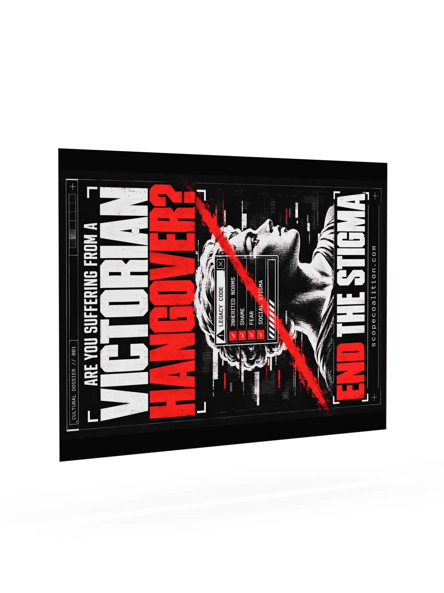 "The Victorian Hangover" Civic Broadside Art Poster (Multiple Sizes) product image (7)