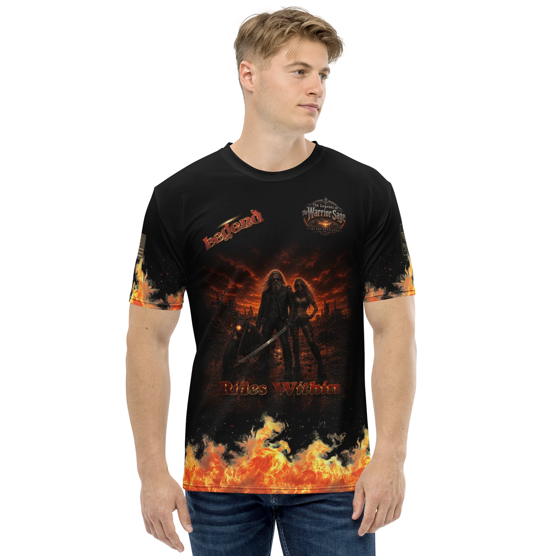 Legends of the Warrior Sage MötoGraffitti Tee product image (2)