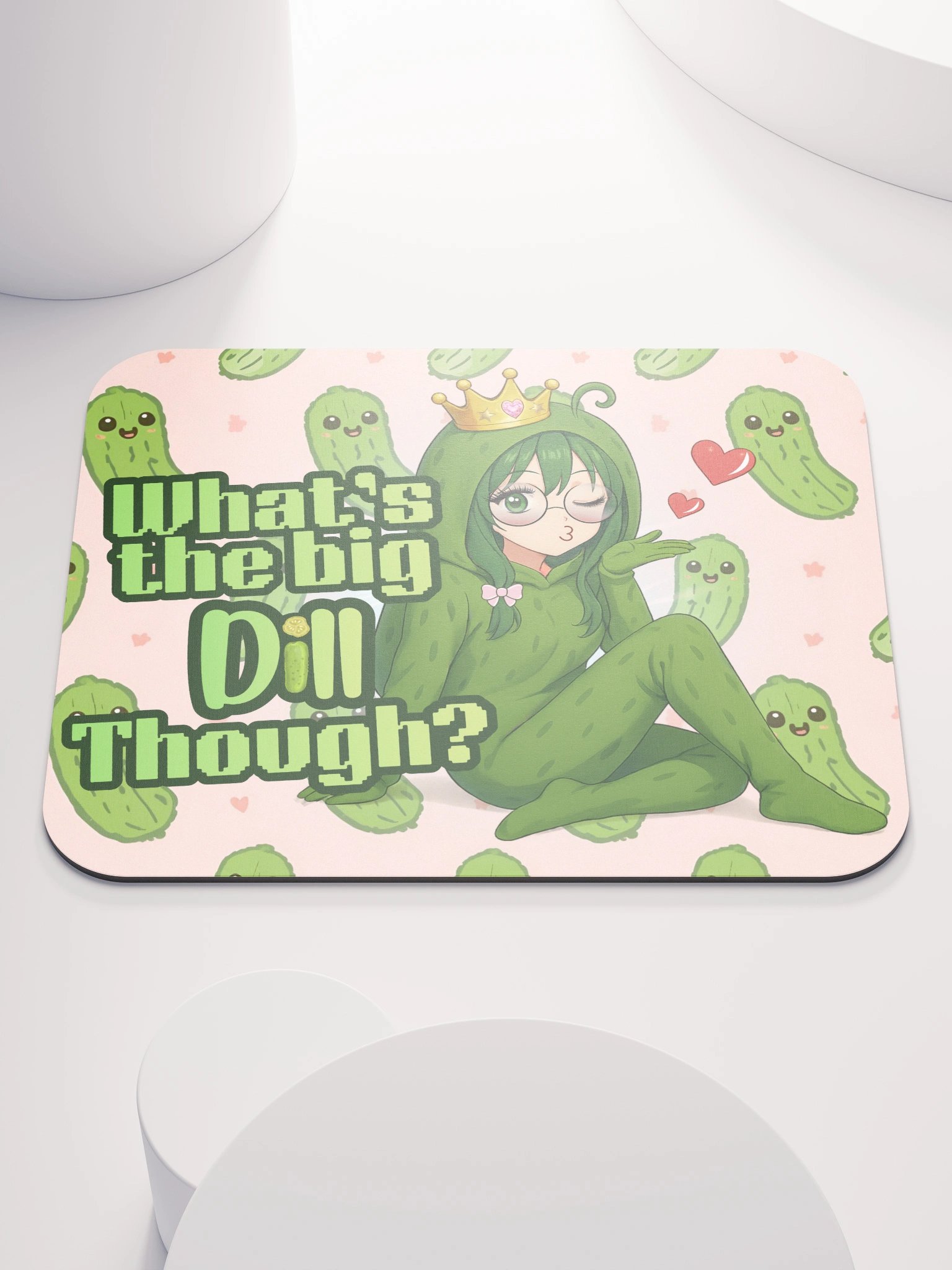 Dillicious Pickle Mouse Pad product image (1)
