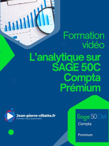 Formation vidéo l'analytique et le budgétaire sur SAGE 50C Compta Prémium product image (1)