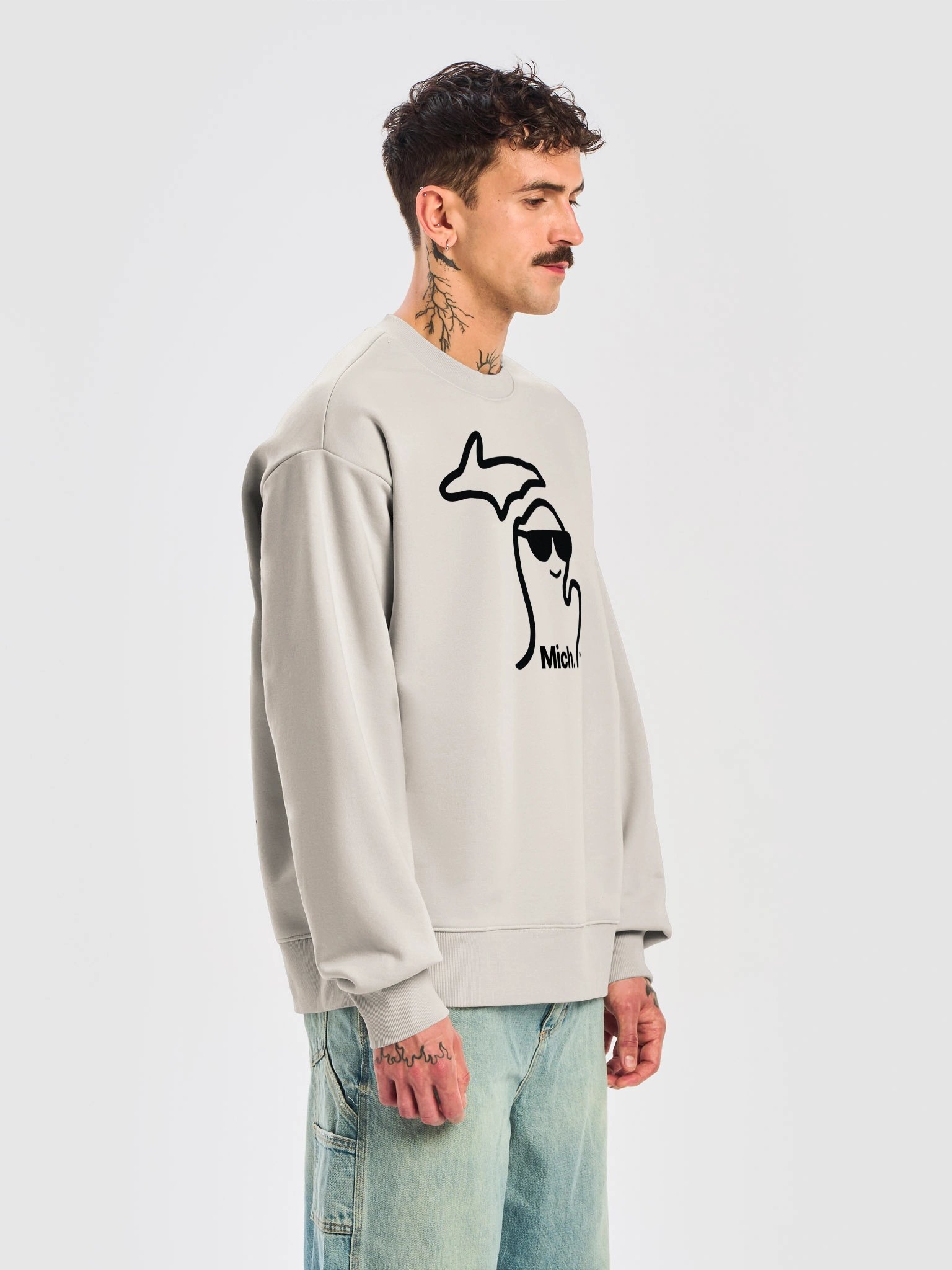 Mich. Name Michigan Premium Sweatshirt product image (2)