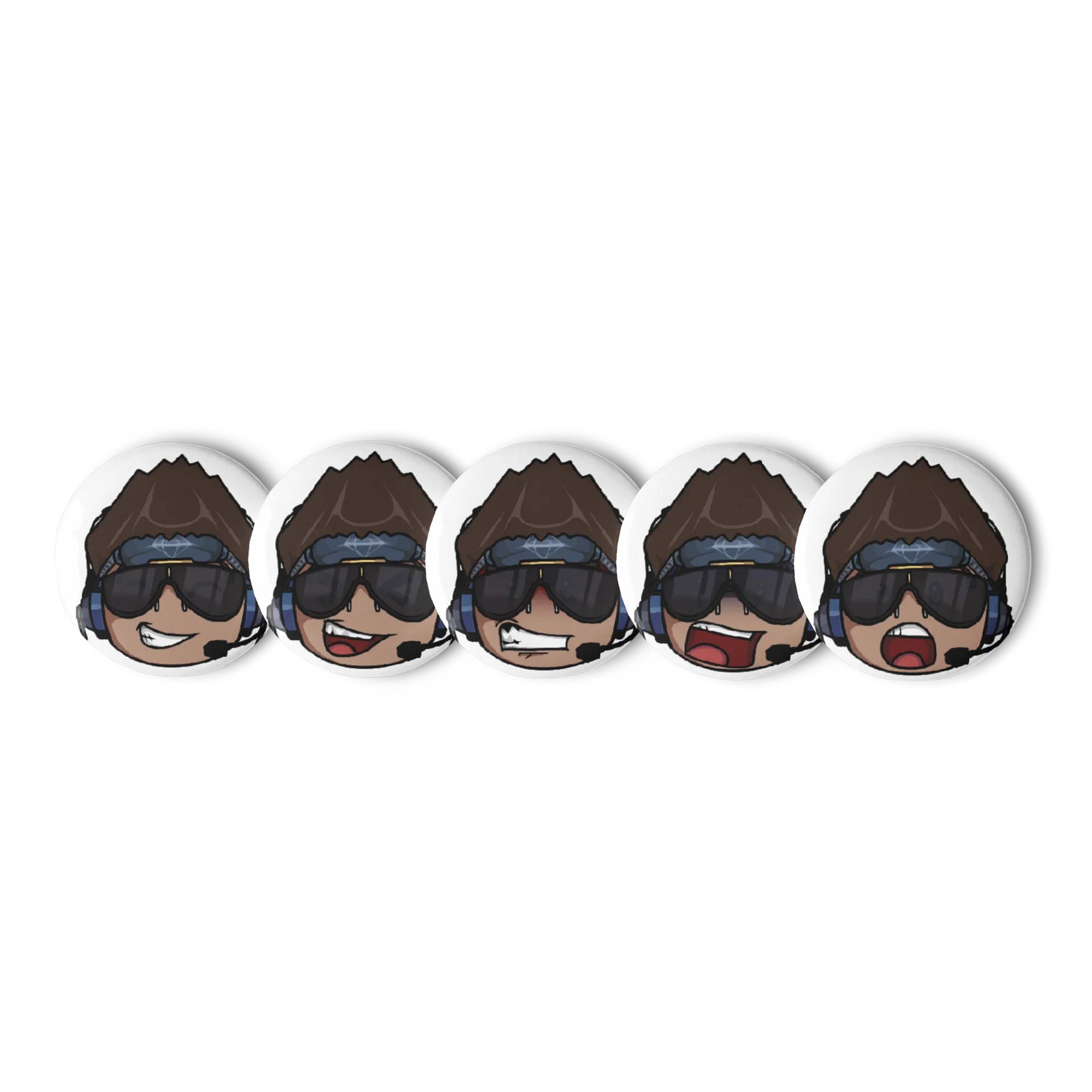 DarkSky Emojis Pin Button Set product image (1)