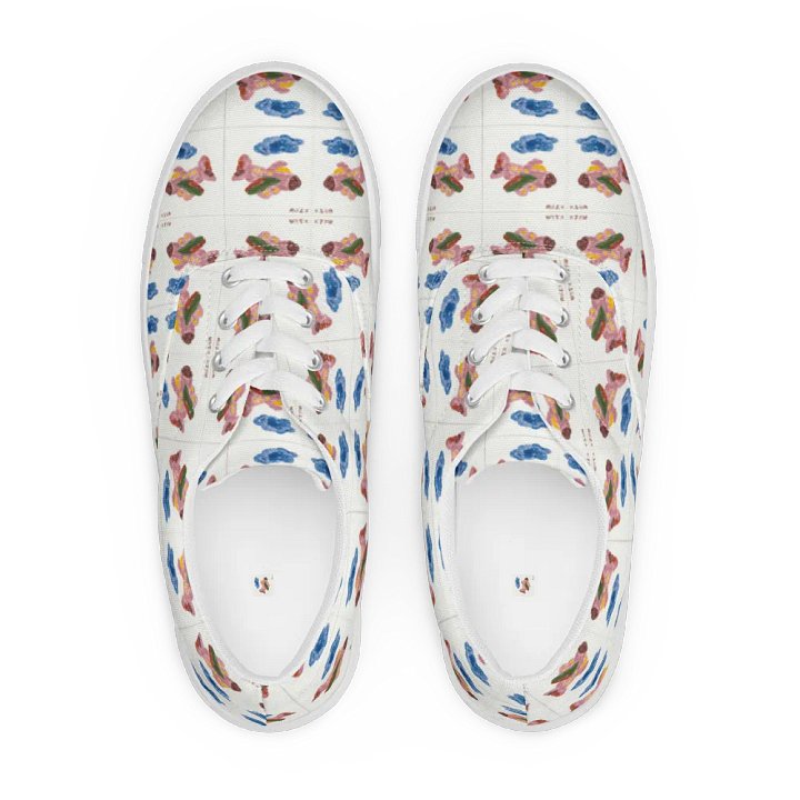 Kid Airplanes (Women's Lace-Up Canvas Shoes) product image (2)