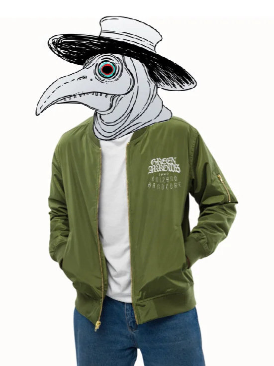 Green Arrows bomber product image (1)