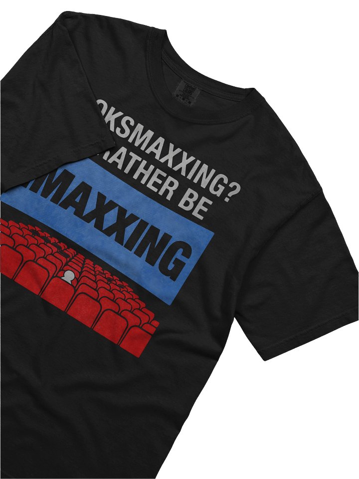 Looksmaxxing? I'd Rather Be Movie Maxxing in 1.43:1 Aspect Ratio Shirt product image (2)
