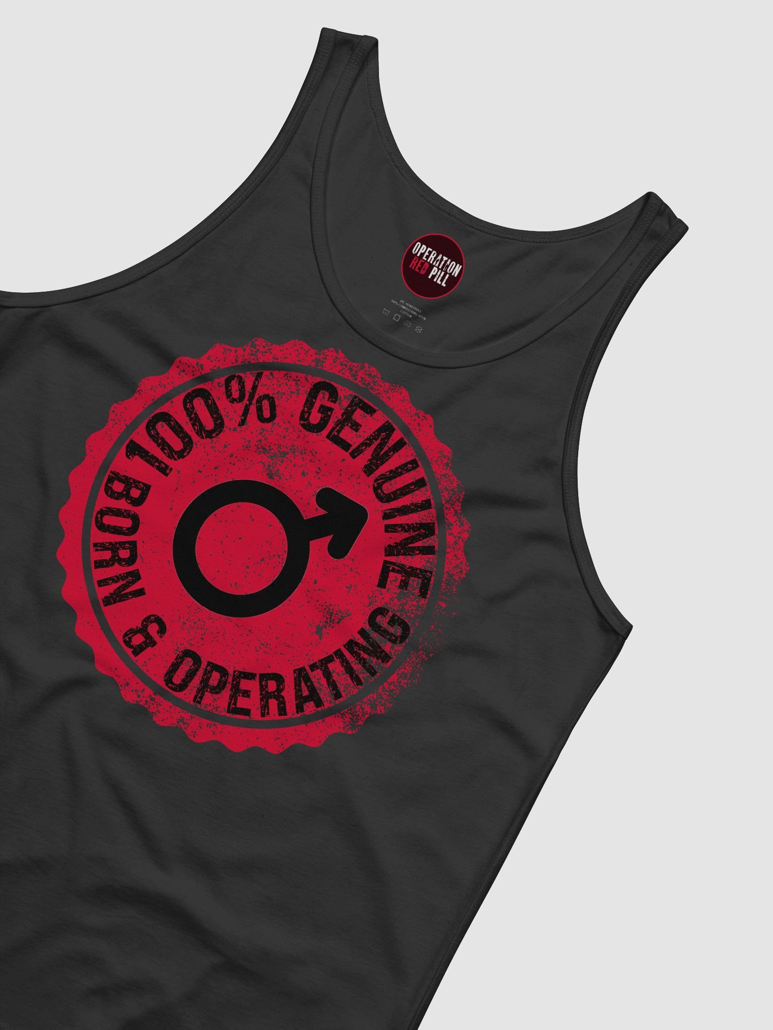 "100% Male" Tank Top product image (4)
