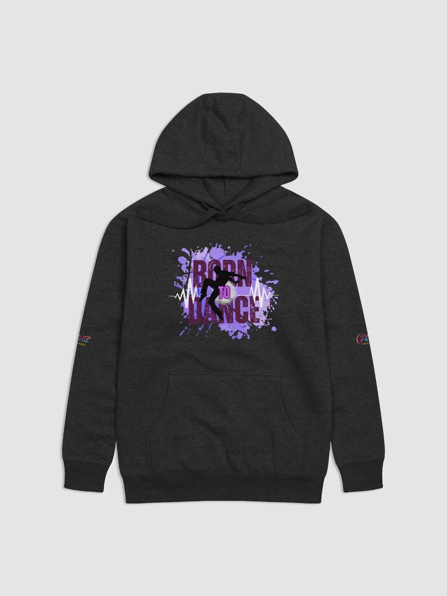 Dynamic Born to Dance His Silhouette Hoodie product image (10)