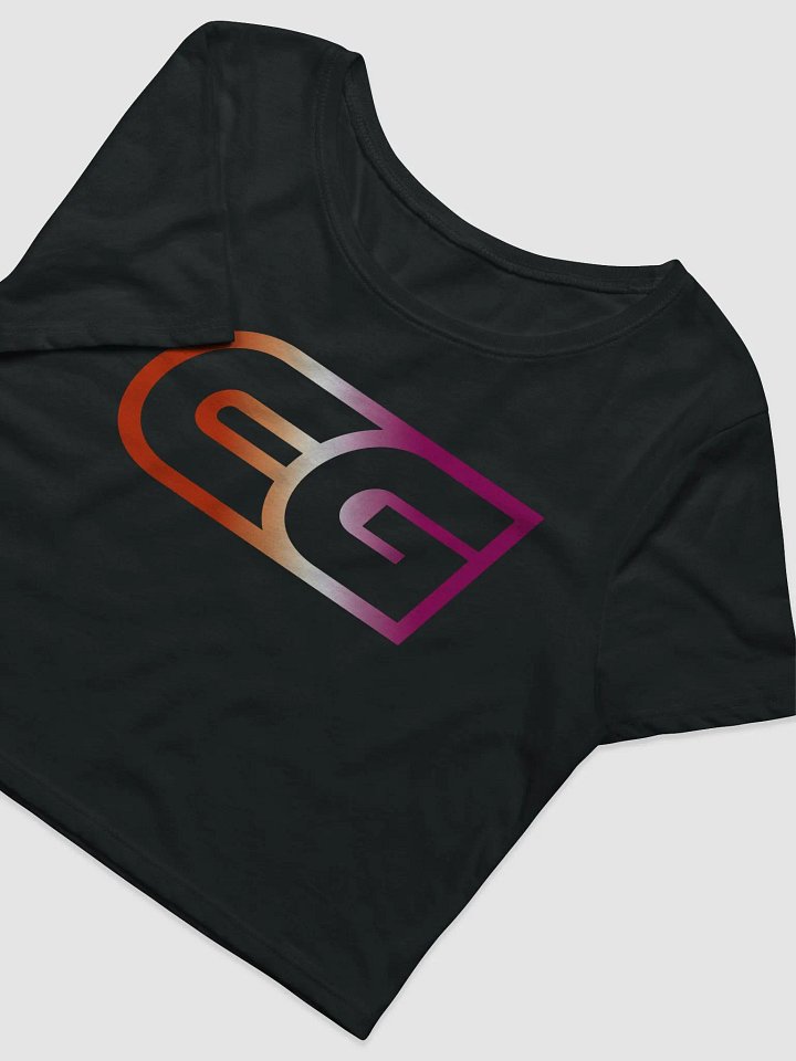 Lesbian Pride Crop Top product image (4)