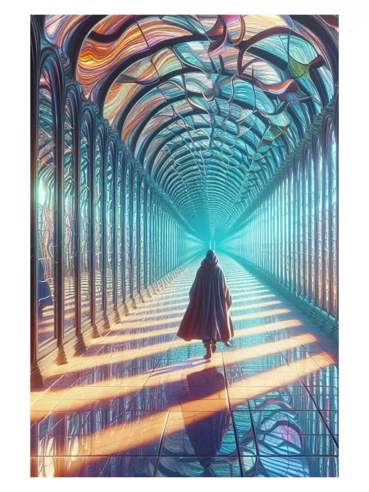 Journey Through Light Enhanced Matte Paper Poster product image (1)