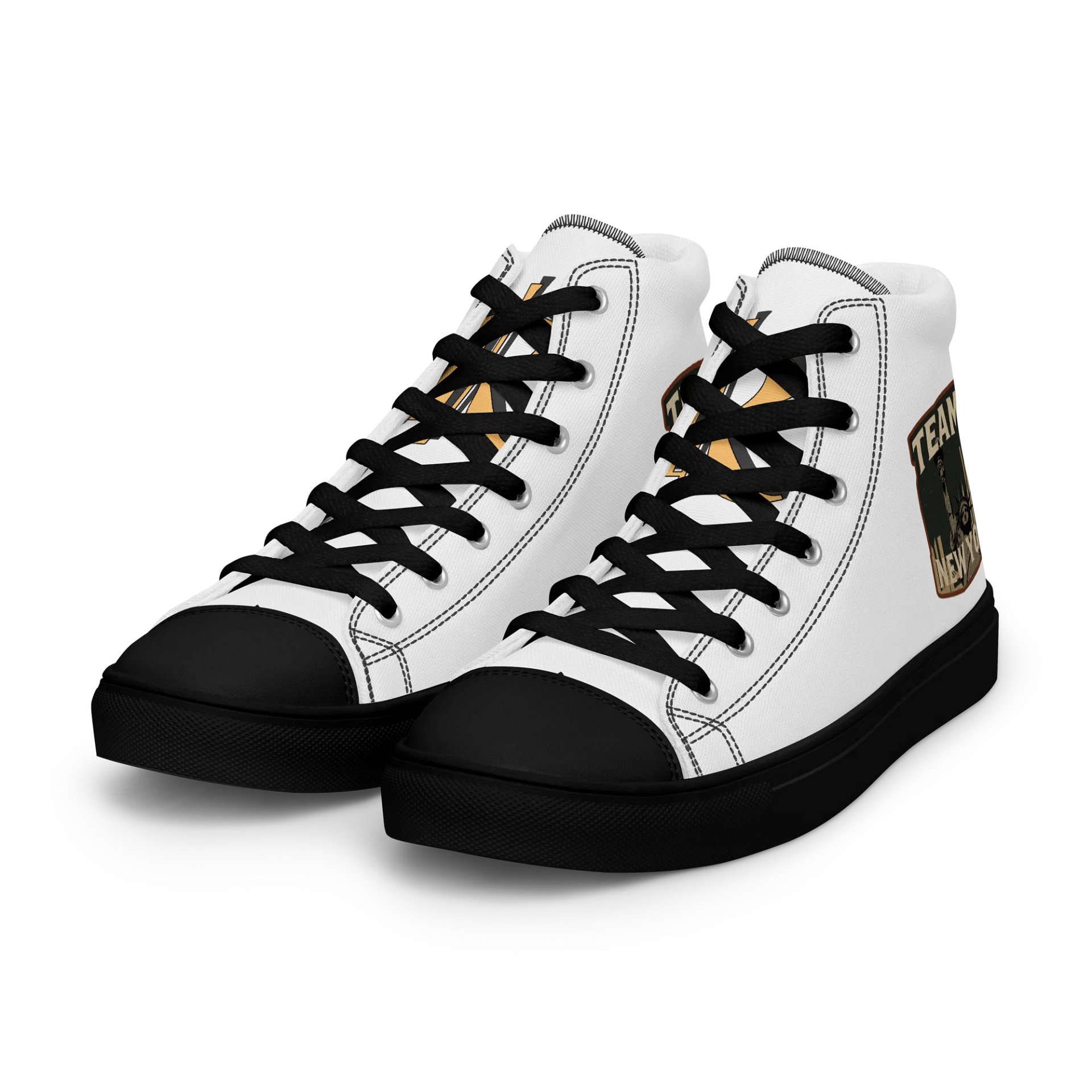 Team K New York Women's High Top Canvas Shoes product image (6)
