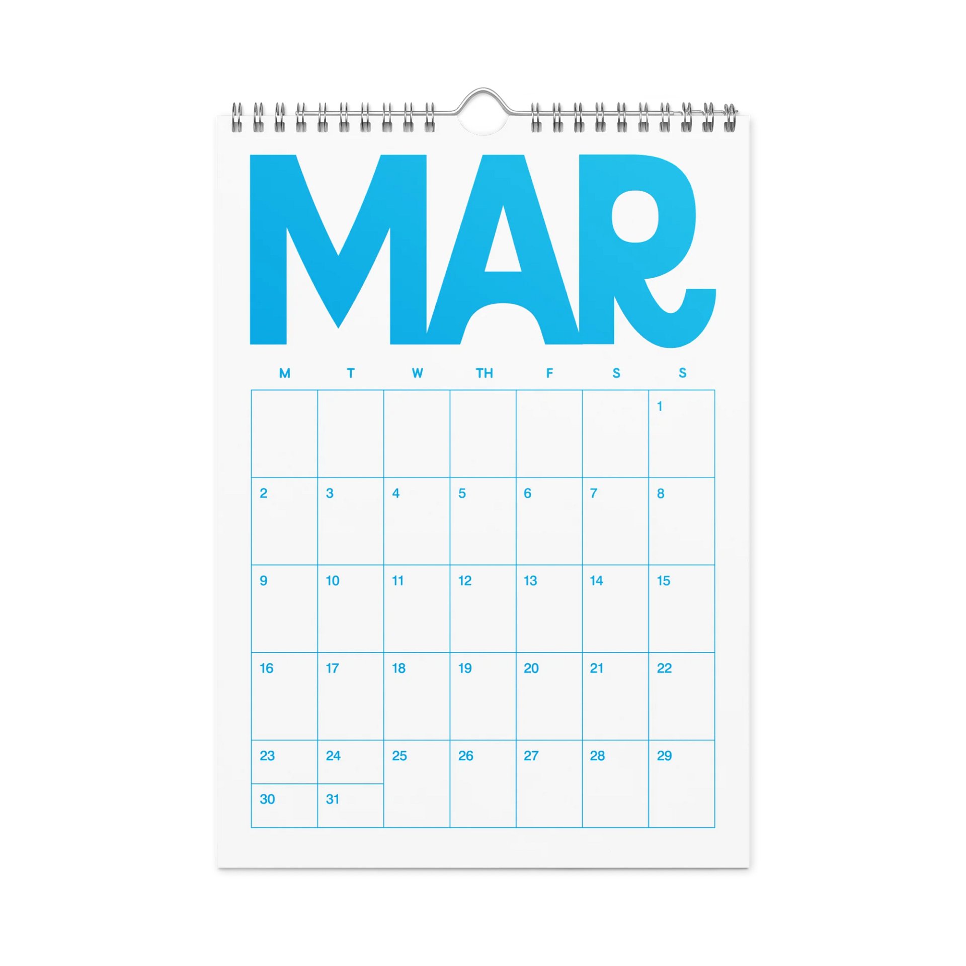 2026 Calendar (Monday start date) product image (4)