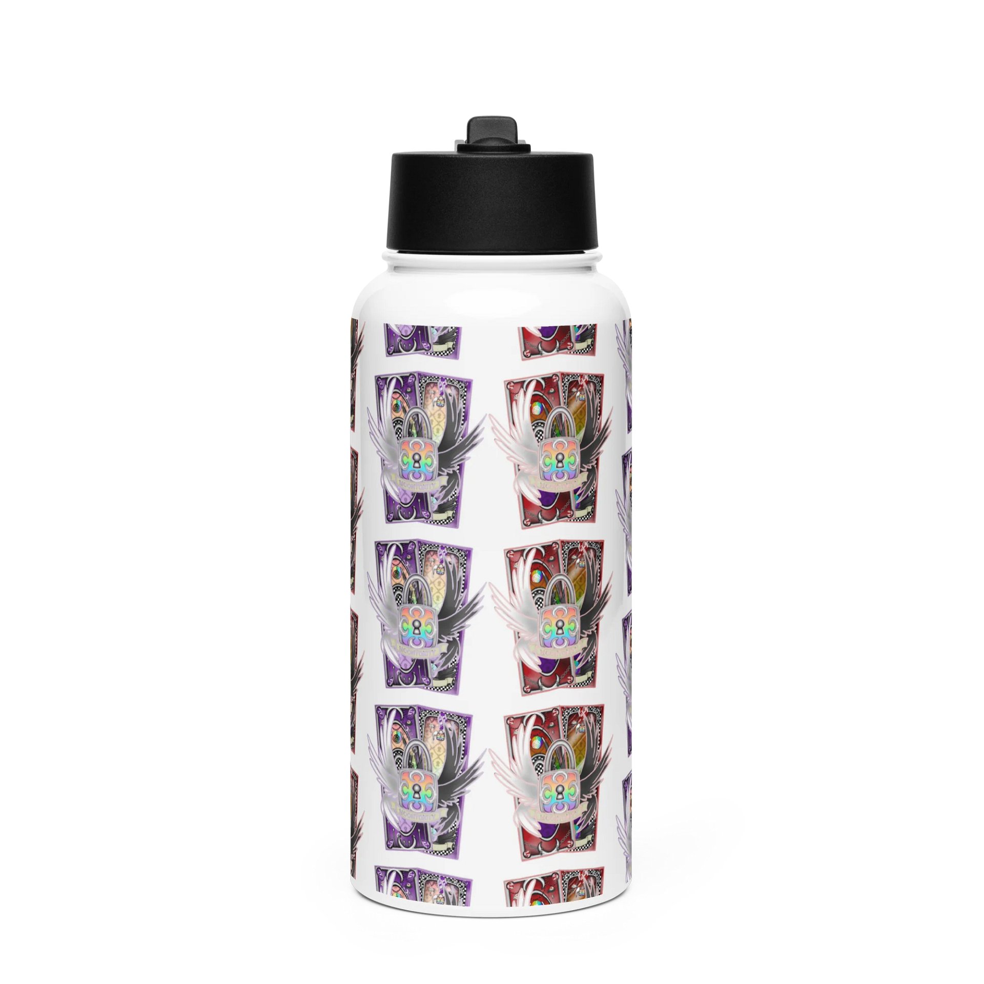 Moontoxity Cards Waterbottle product image (1)