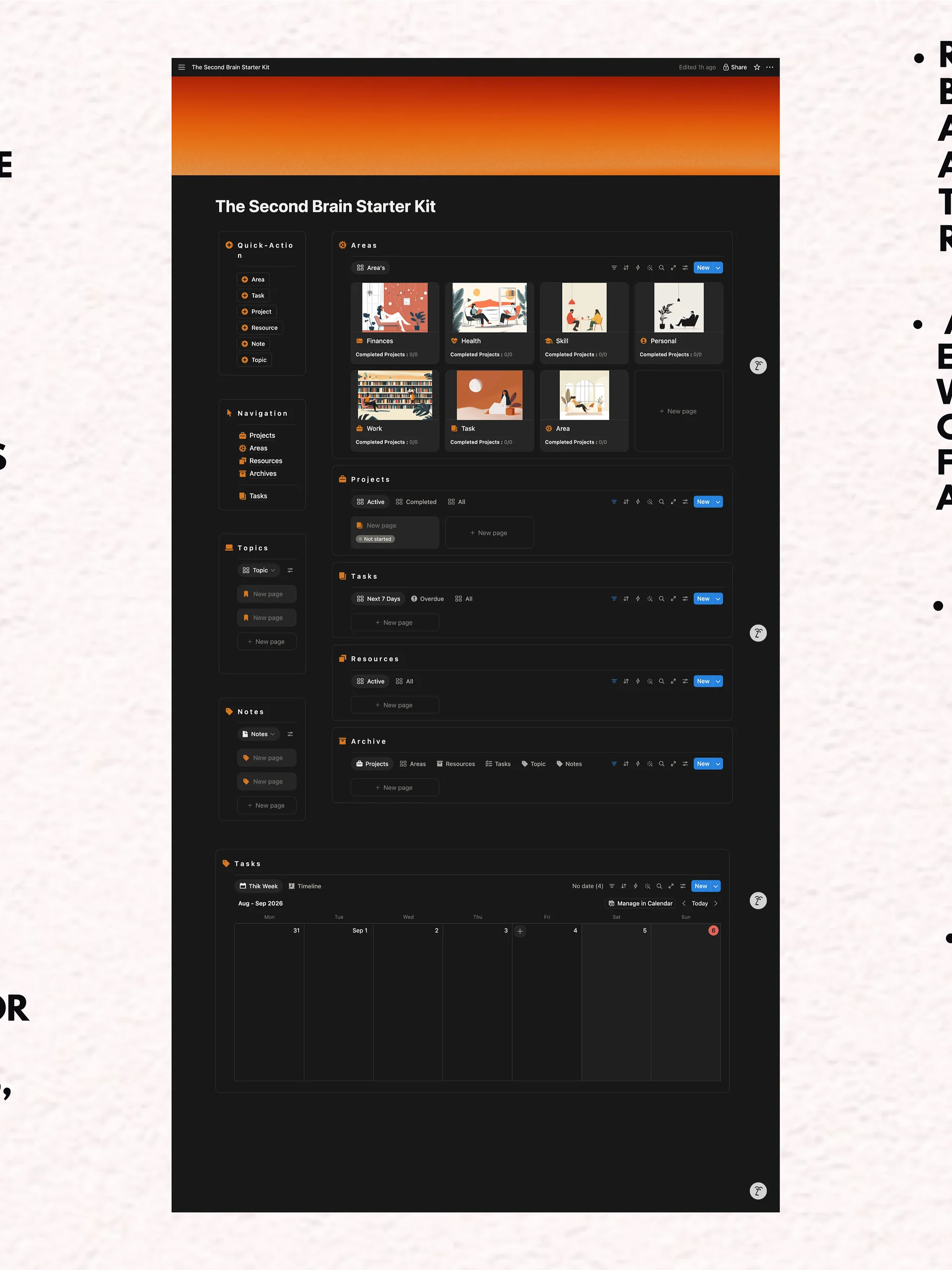 The Second Brain Starter Kit product image (4)