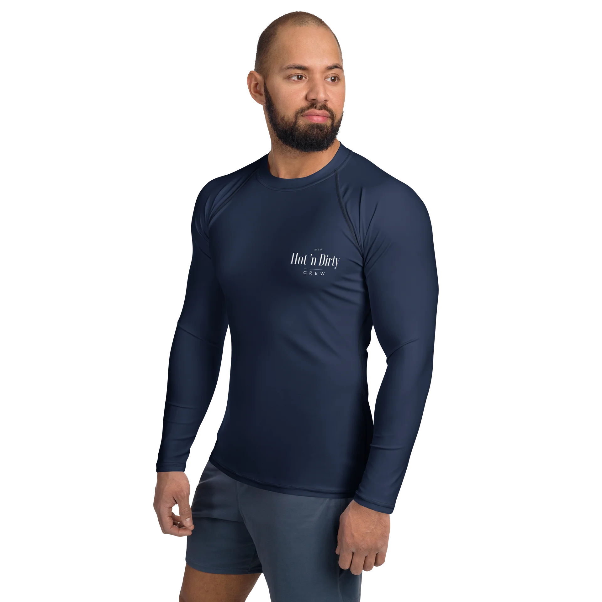 Hot 'n Dirty Crew Men's Rash Guard - Navy product image (3)