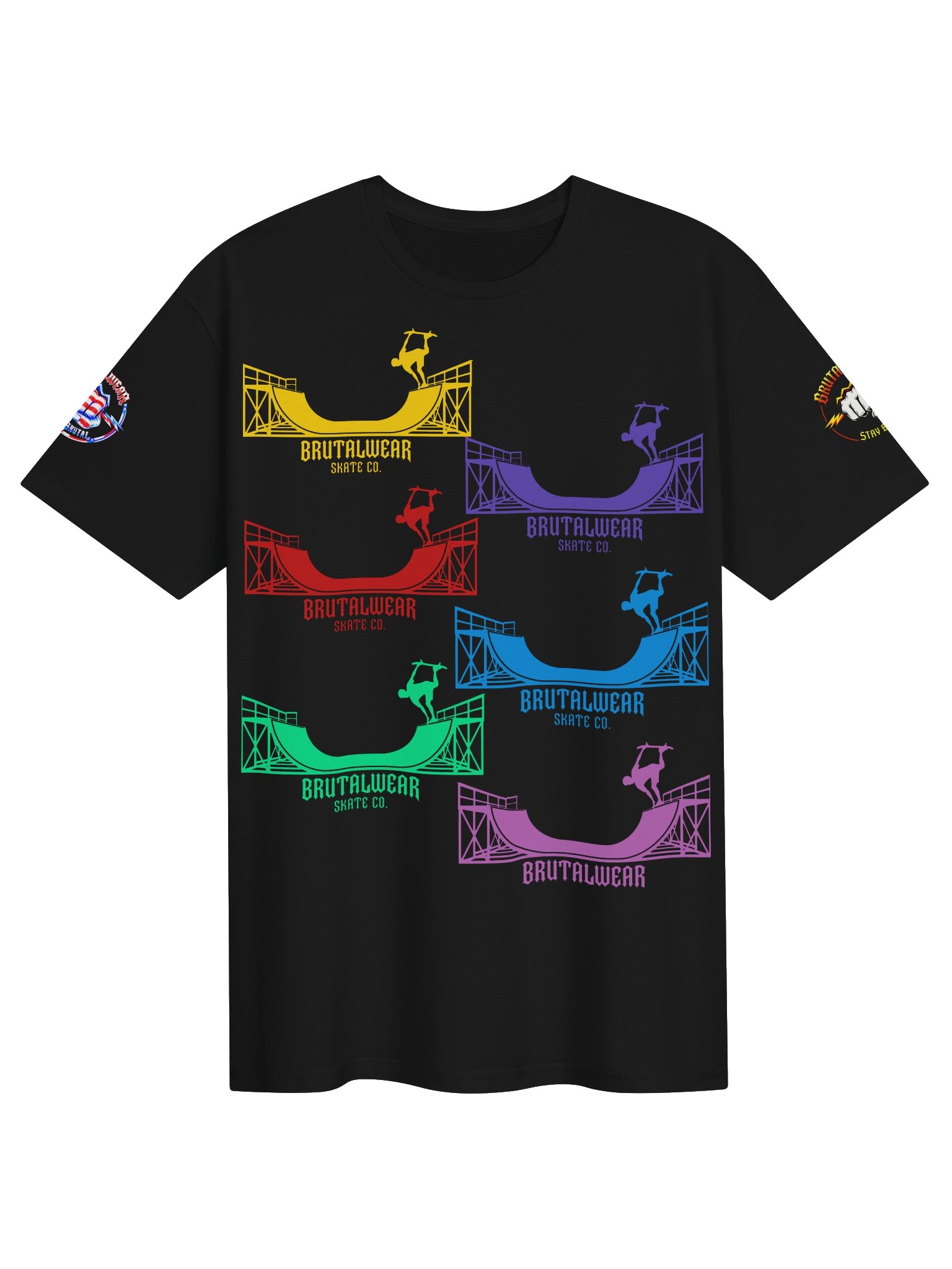 BWEAR SK8TER / PIPES GTR AMP GRAPHIC TEE product image (1)