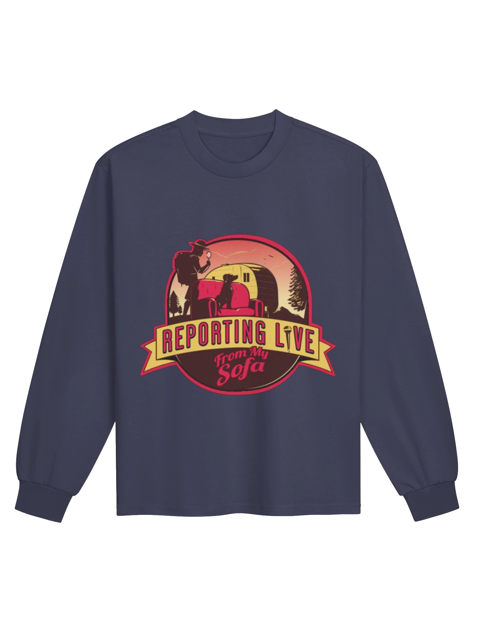 Sofa Squad Premium Heavyweight Long Sleeve Tee product image (3)