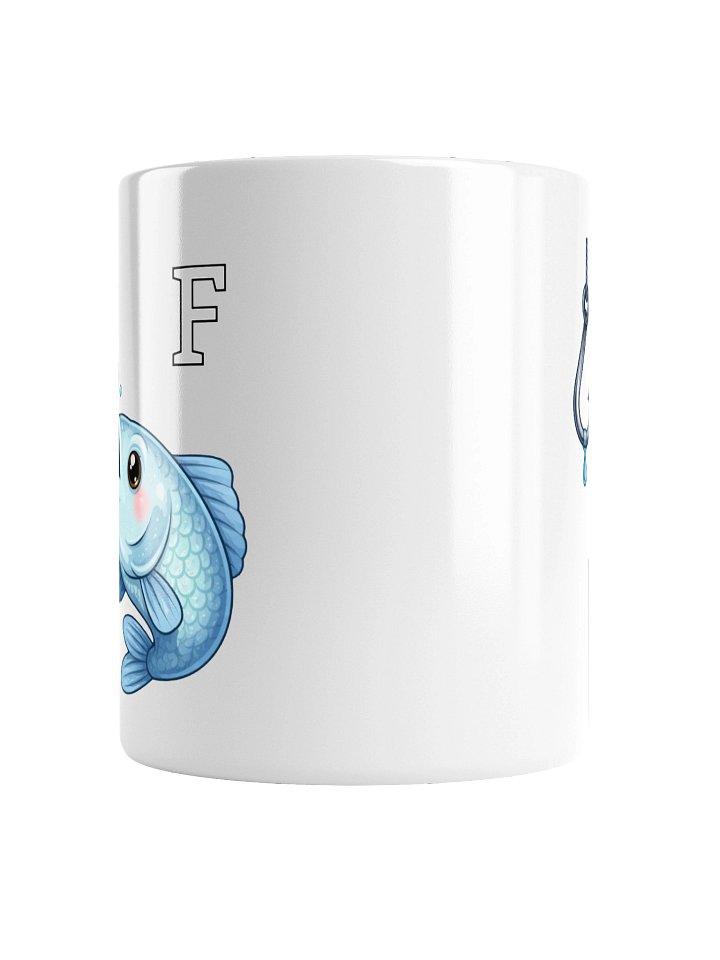 F for Fishing Mug White product image (2)