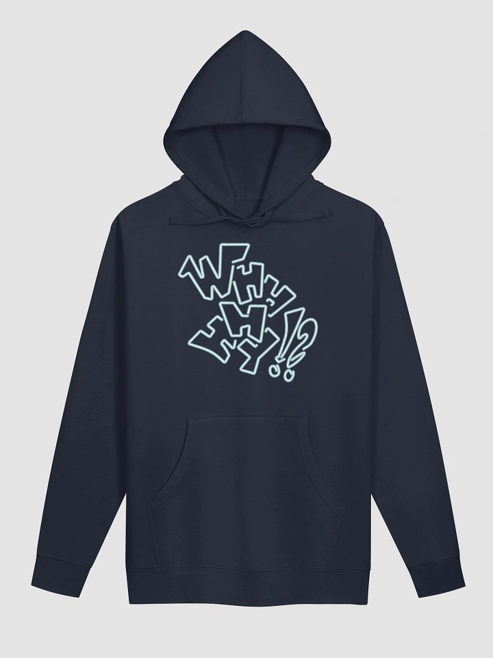 Neon Why Hoodie product image (1)