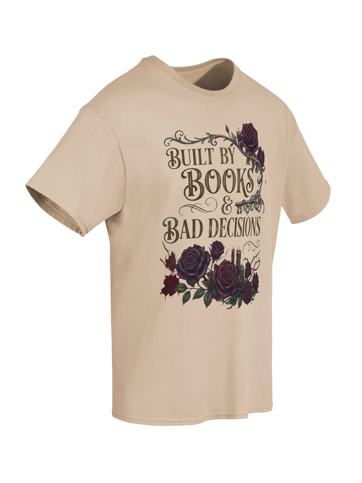 Built by Books and Bad Decisions Comfort Tee | Dark Romance & BookTok Merch product image (65)
