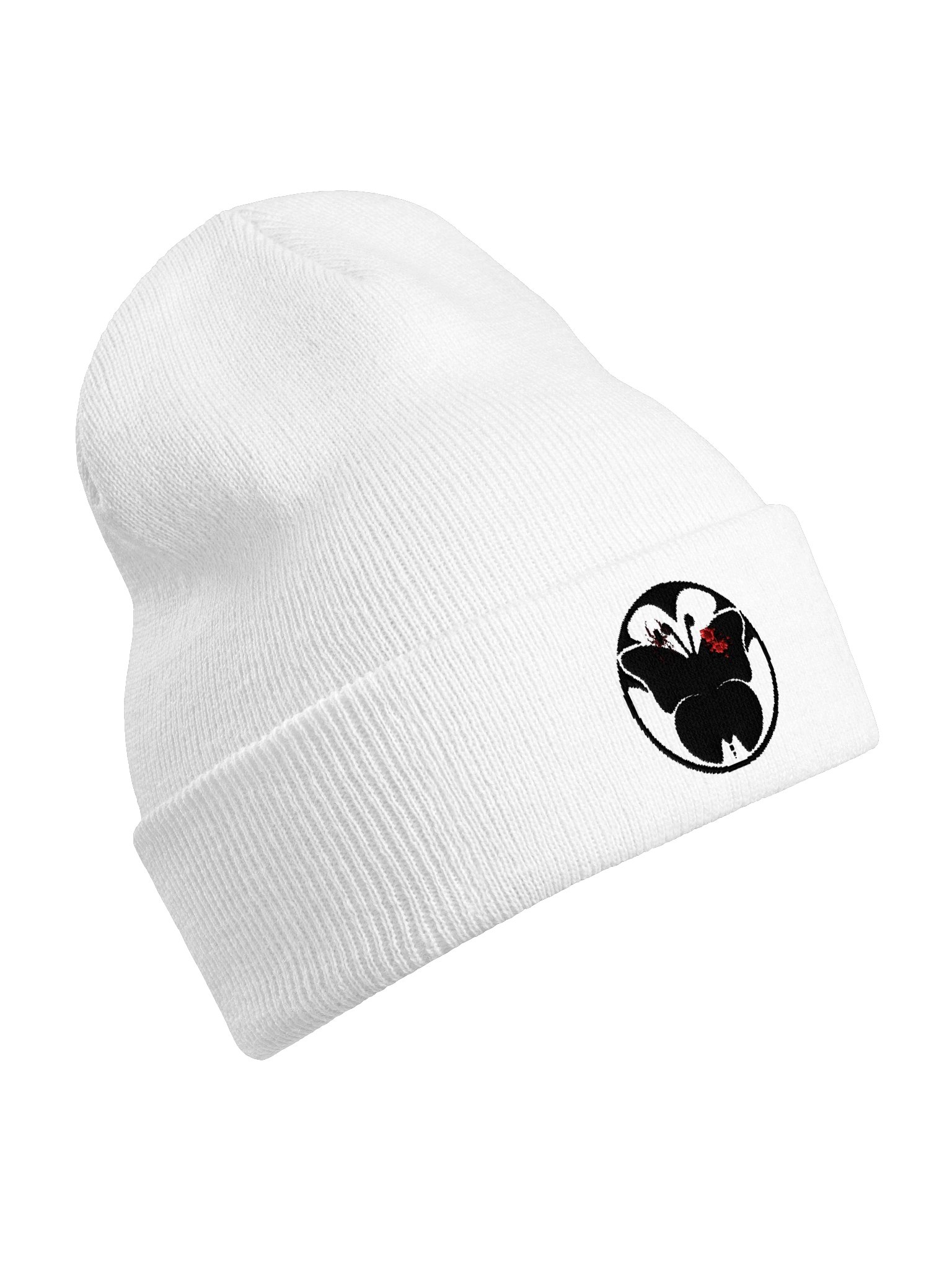 Midnight Bloom Embroidered Beanie product image (8)