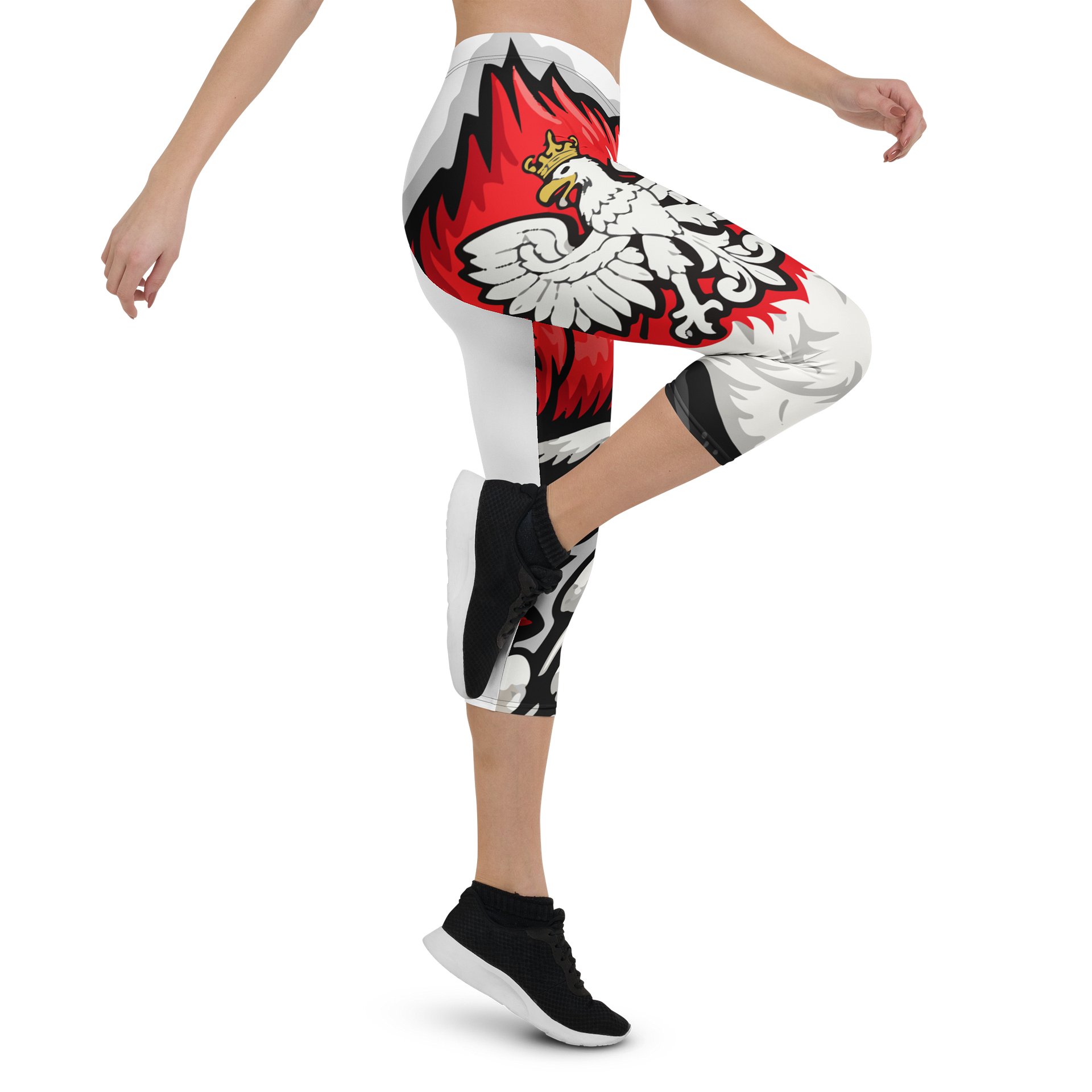 Dyngus Spirit All-Over Capri Leggings product image (4)