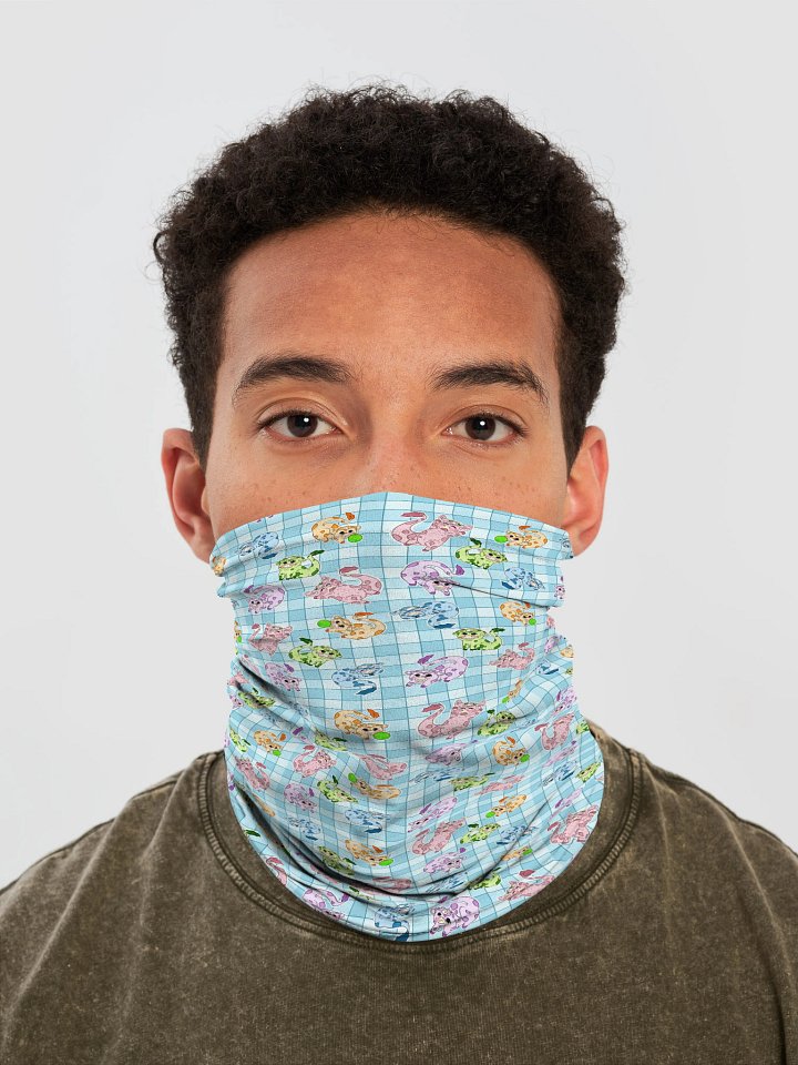 Blue "Buds Everywhere!" Gaiter product image (1)