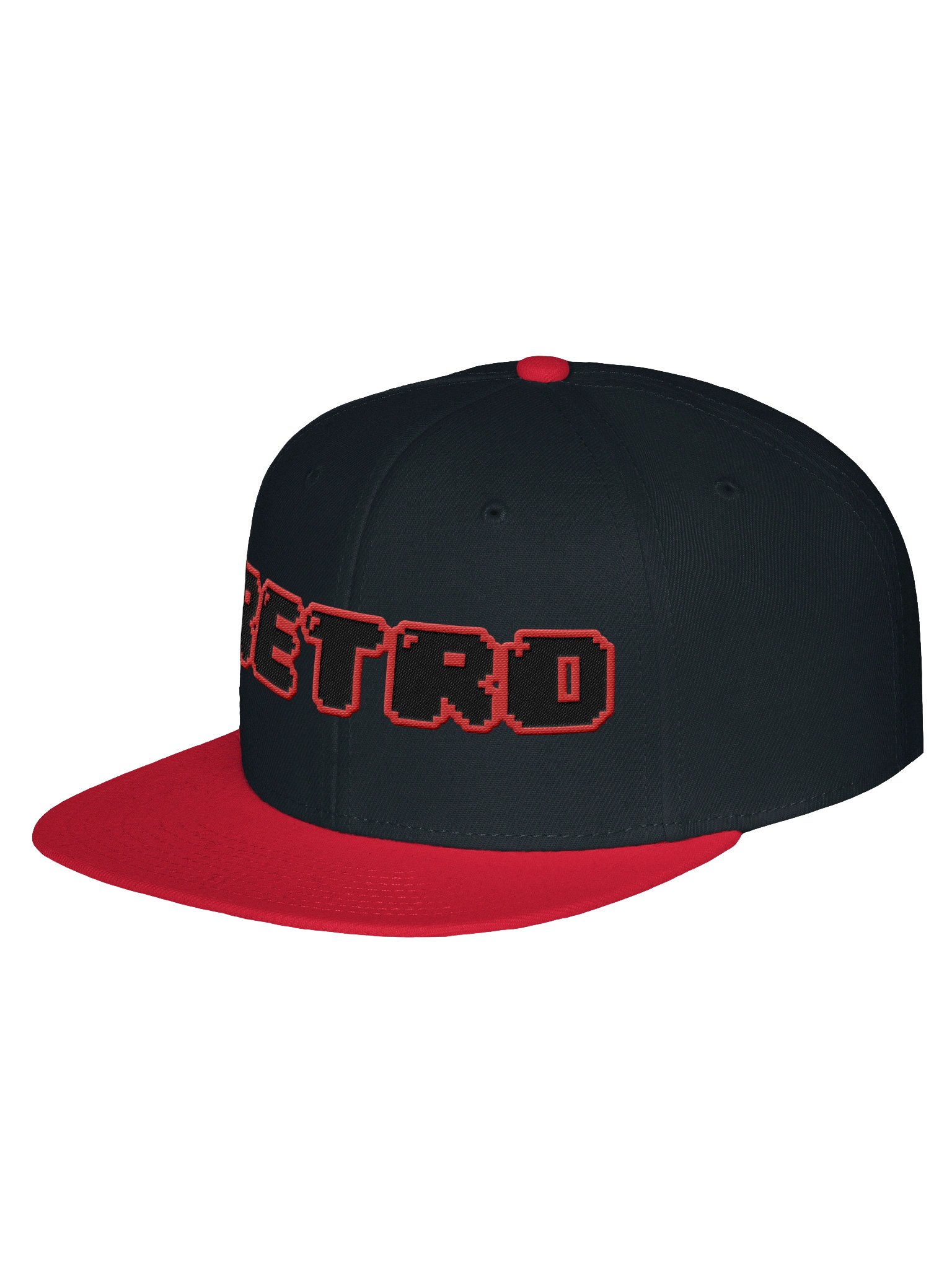 Pixel "Retro Red" Snapback product image (2)