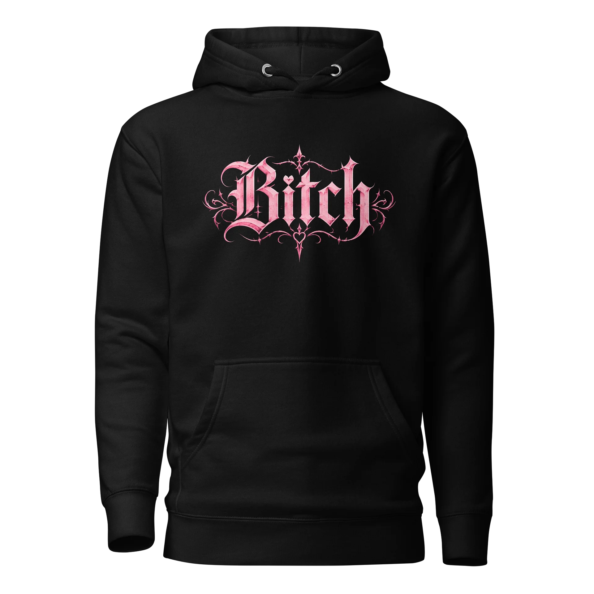 Pink Gothic Bitch Hoodie product image (1)