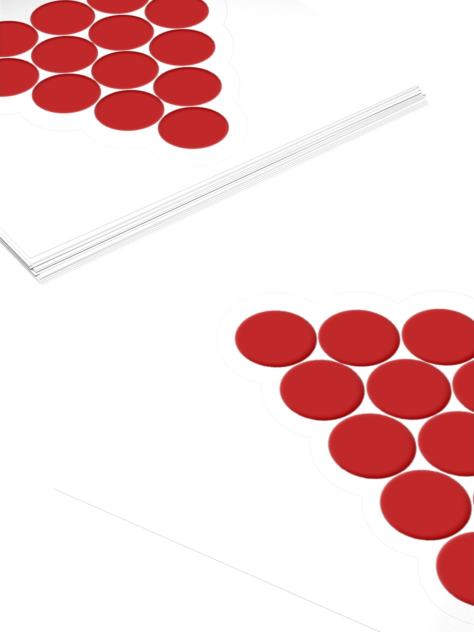CUESUPPLIES 15 Reds Sticker product image (4)