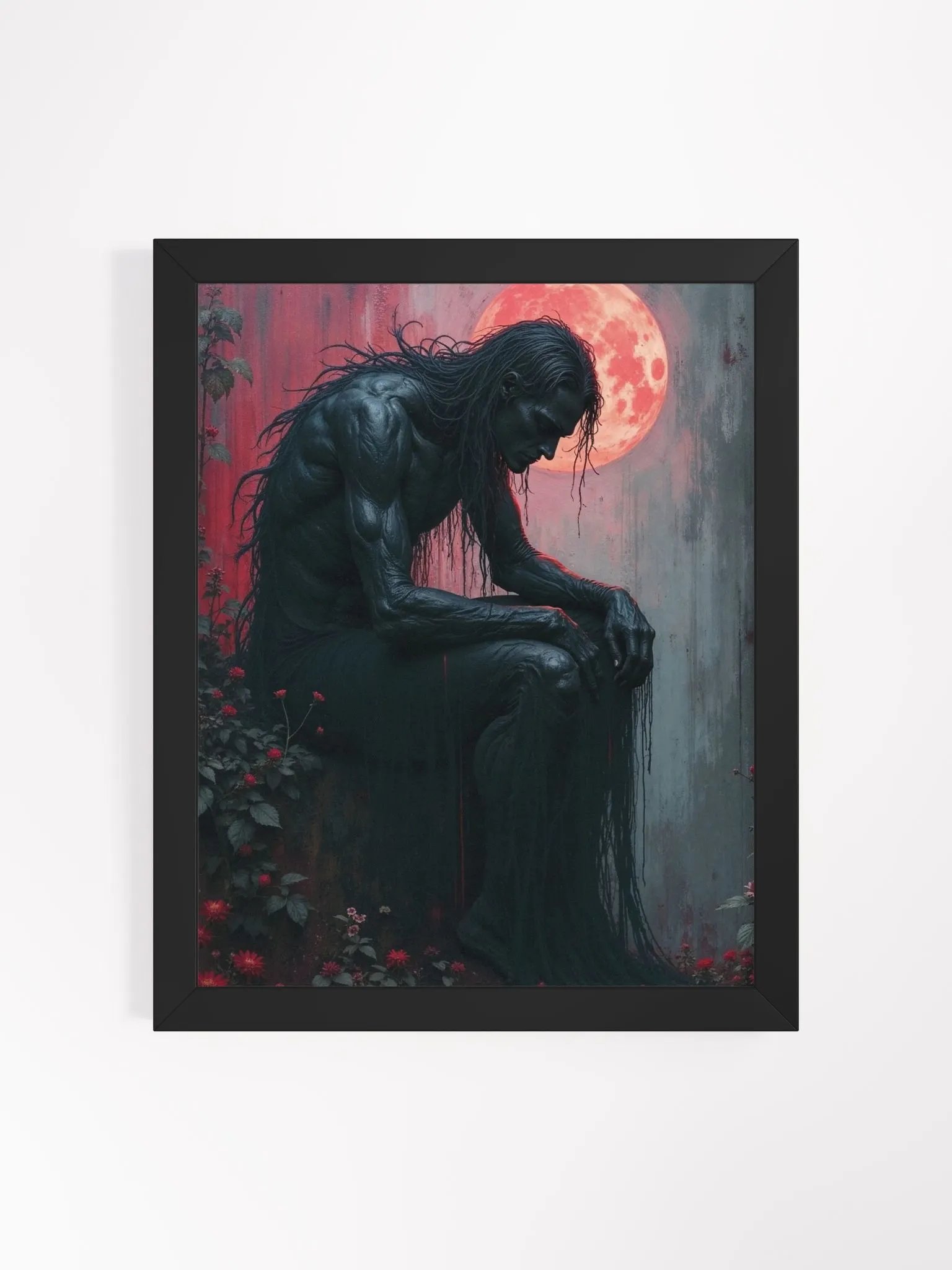 Solitary Contemplation Framed Print product image (11)