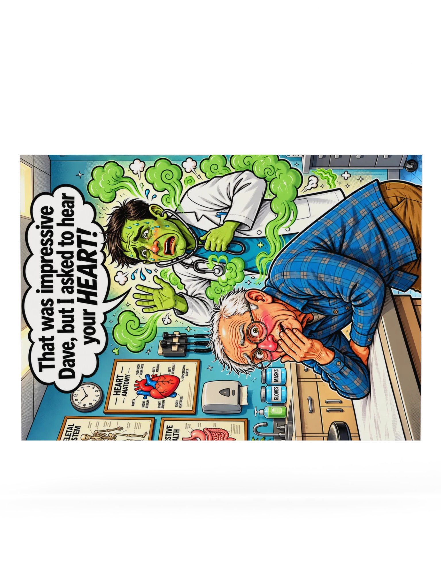 1 Earth Prints Hear Your Heart Dave Enhanced Matte Poster product image (34)