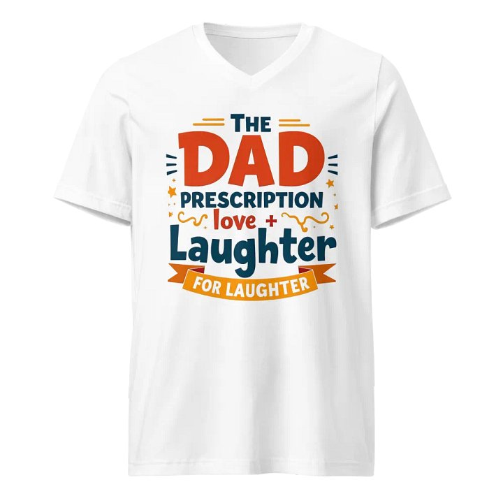 Love + Laughter Dad V-Neck Tee product image (5)