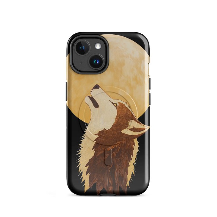 Howling Wolf iPhone® MagSafe® Tough Case product image (2)