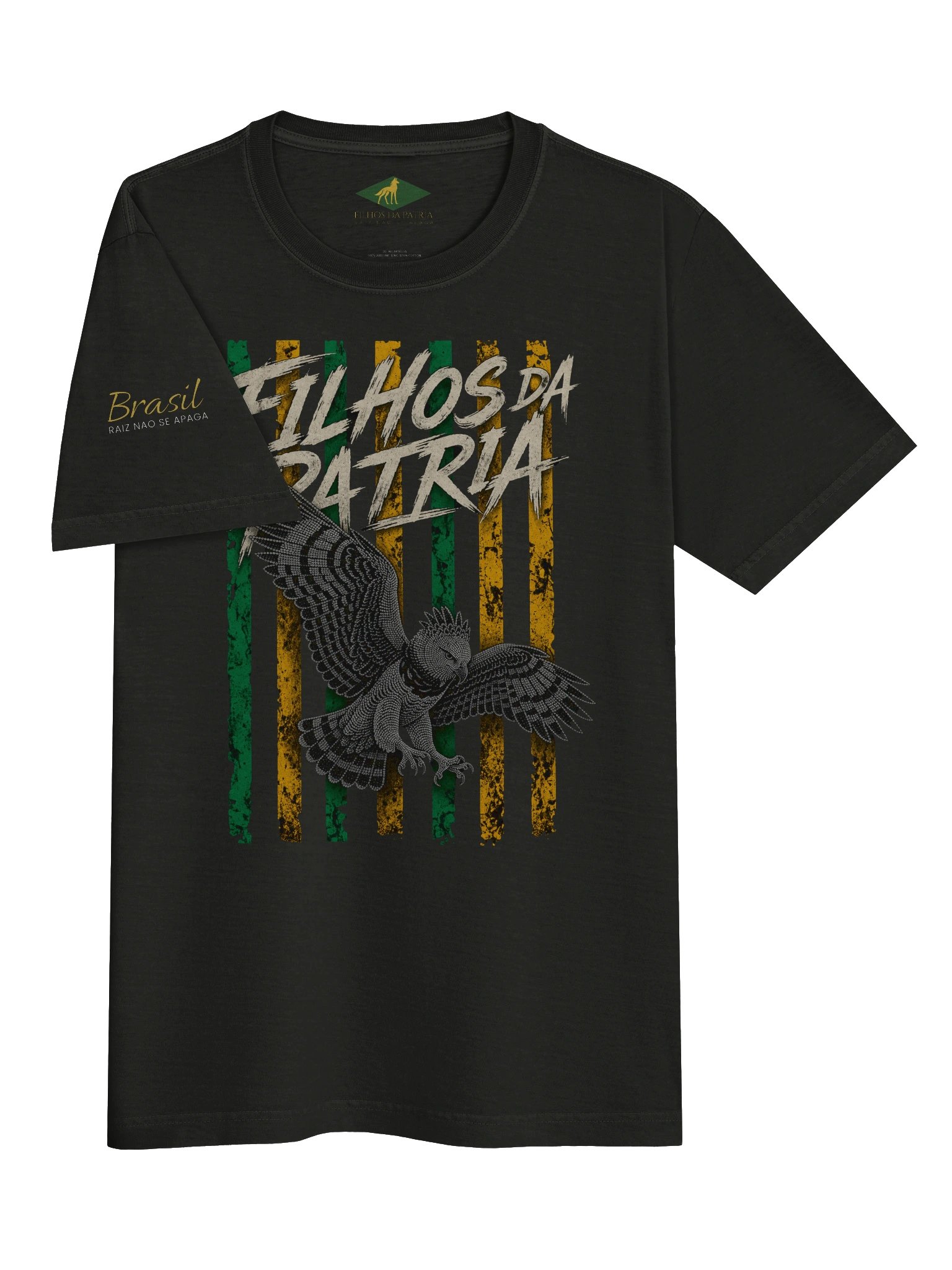 Camiseta Filhos da Patria Oversized Fauna da Patria Gaviao Real product image (4)