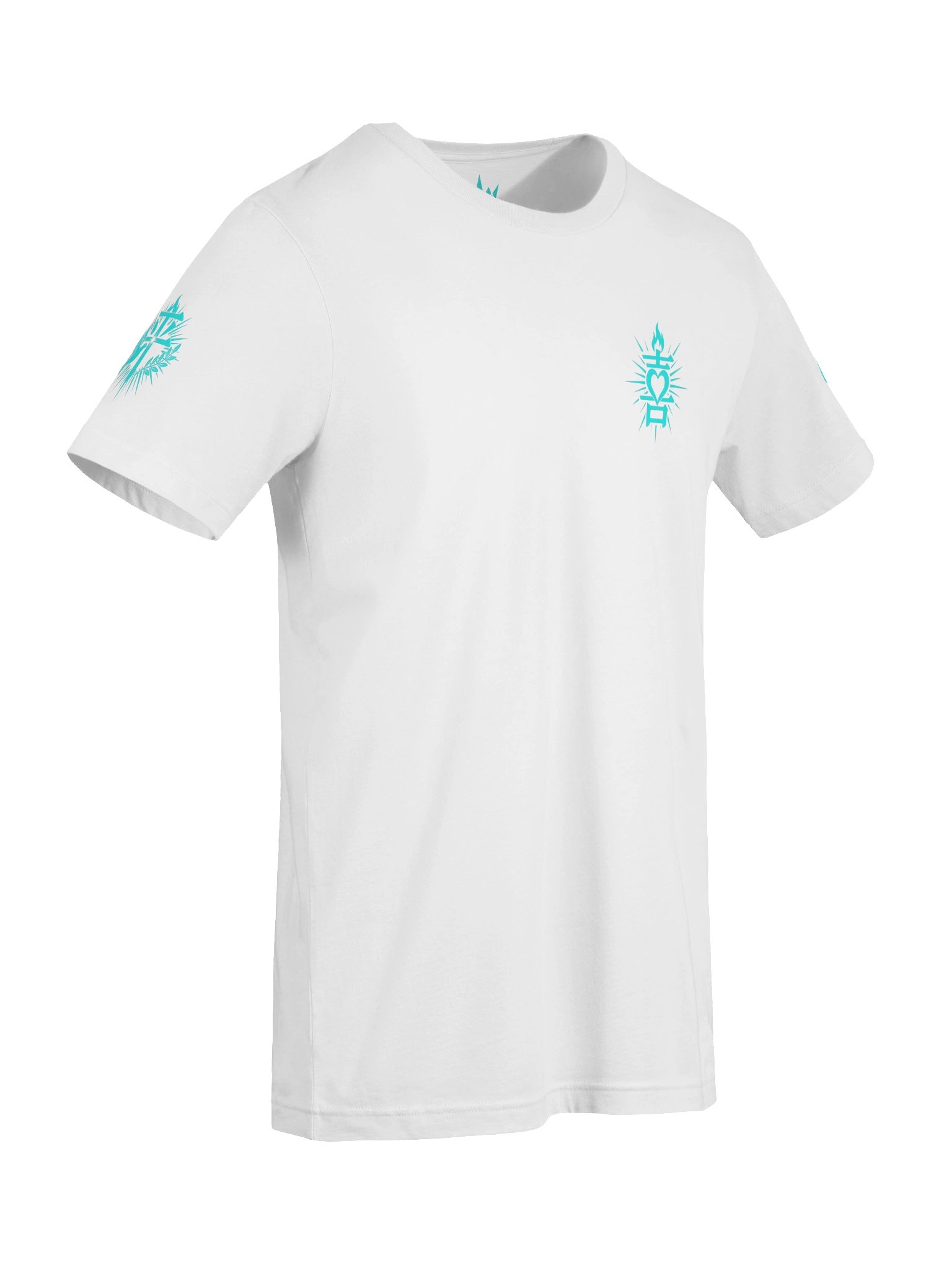 Kingdom Culture Graphic Tee – Righteousness, Peace, & Joy (Azure) product image (7)